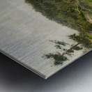 Troldhattens Fald Set Fra Hotel Udsigten [1897] by Peder Mørk Mønsted [Danish . 1859–1941] Metal print