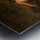 Woman and bull [1885] by Alfred Philippe Roll [1846–1919] Metal print