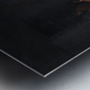 En scene i værtshuset Brokkensbod [1846–1847] by Christian Andreas Schleisner [1810–1882] Metal print