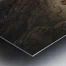 Der Überfall by Adolf Schmidt [1827–1880] Metal print