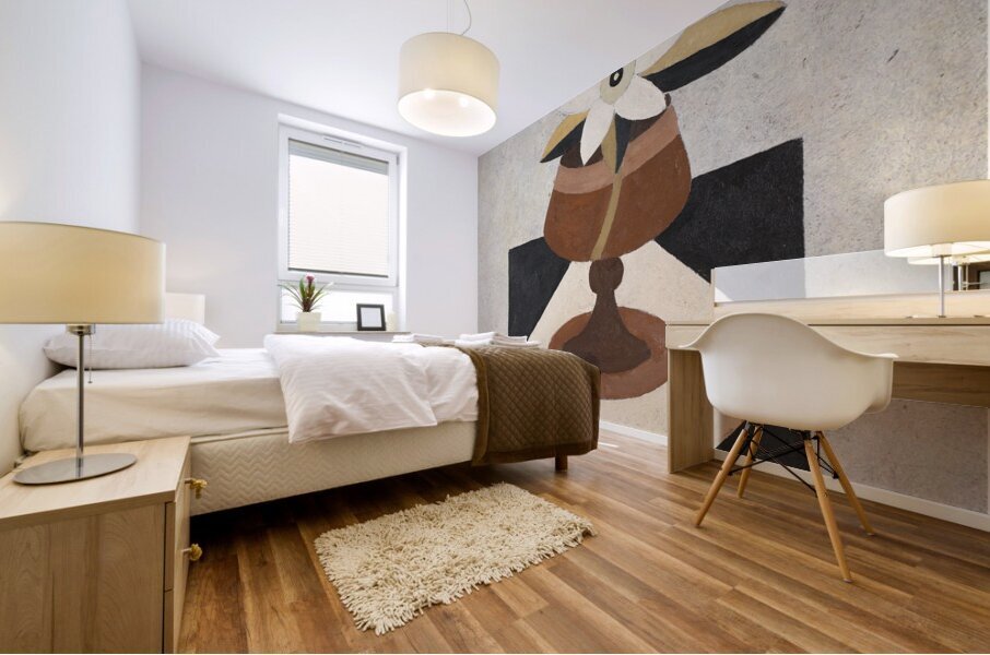 Flowerpiece [1916] by Marsden Hartley [1877–1943] Mural print