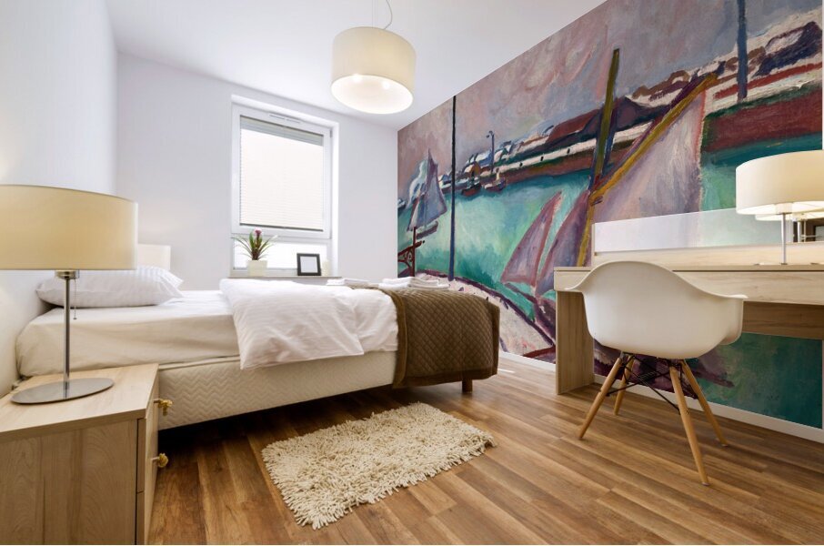 Les Barques [1906] by Raoul Dufy [1877–1953] Mural print