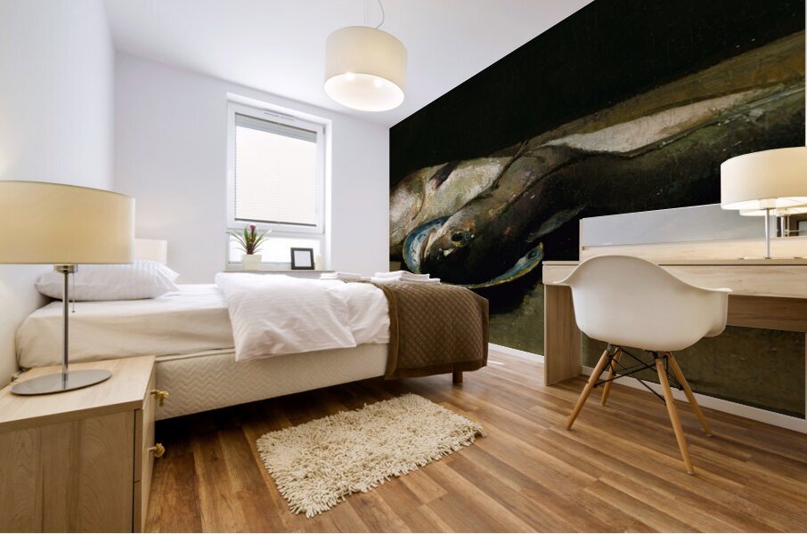 Haddock [1886] by Emil Carlsen [1848–1932] Mural print