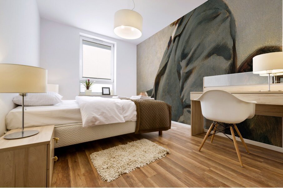 Der Hoffotograf Josef Löwy [1902] by Julius Victor Berger [1850–1902] Mural print