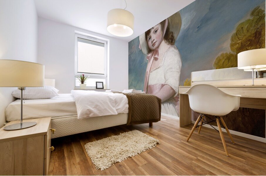 Miss Juliana Willoughby [1781–1783] by George Romney [1734–1802] Mural print