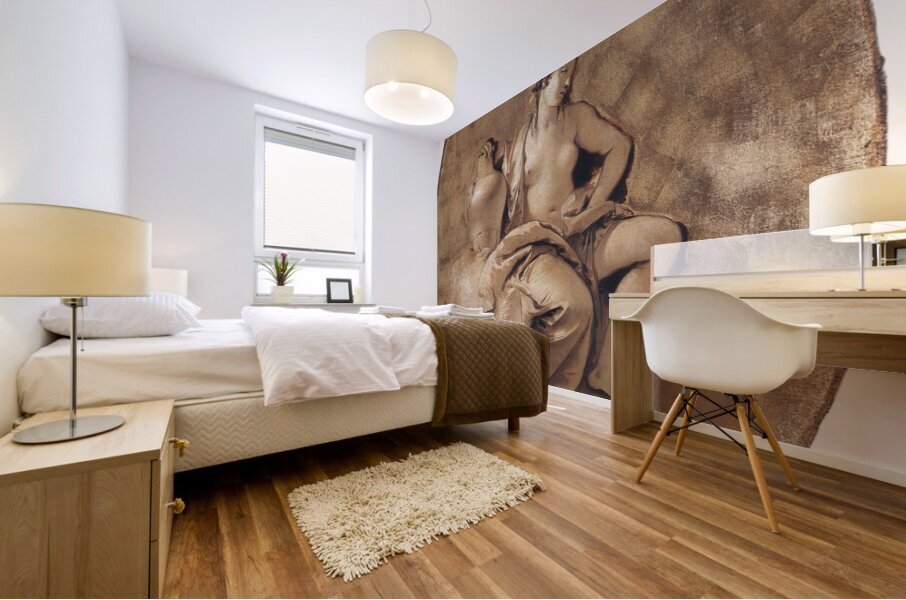 A Female Allegorical Figure [ca. 1740–50] by Giovanni Battista Tiepolo [1696–1770] Mural print