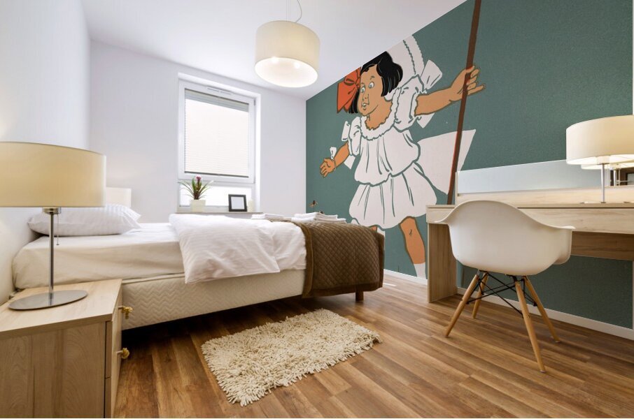 Denslow’s Mother Goose Pl 32 [1901] by William Wallace Denslow [1856–1915] Mural print