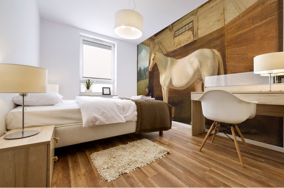 Svanhvide [1839–1849] by Fritz Thomsen [1819–1891] Mural print