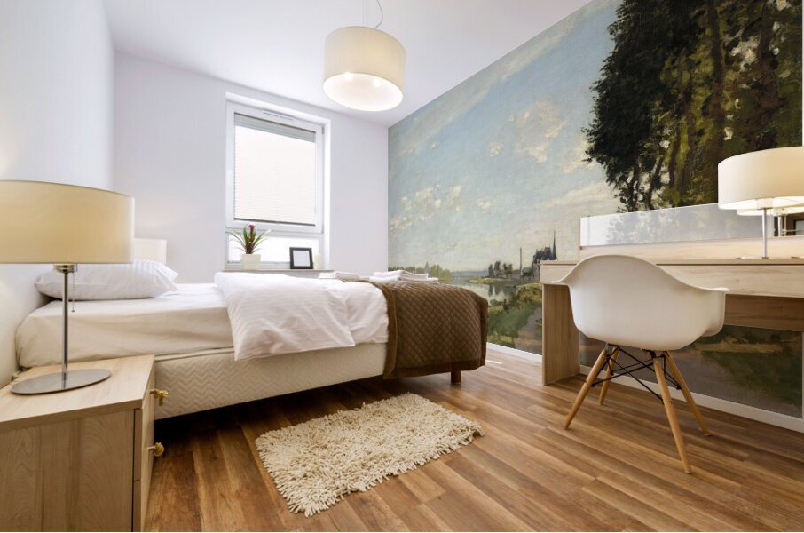 Argenteuil [c. 1872] by Claude Monet [1840–1926] Mural print