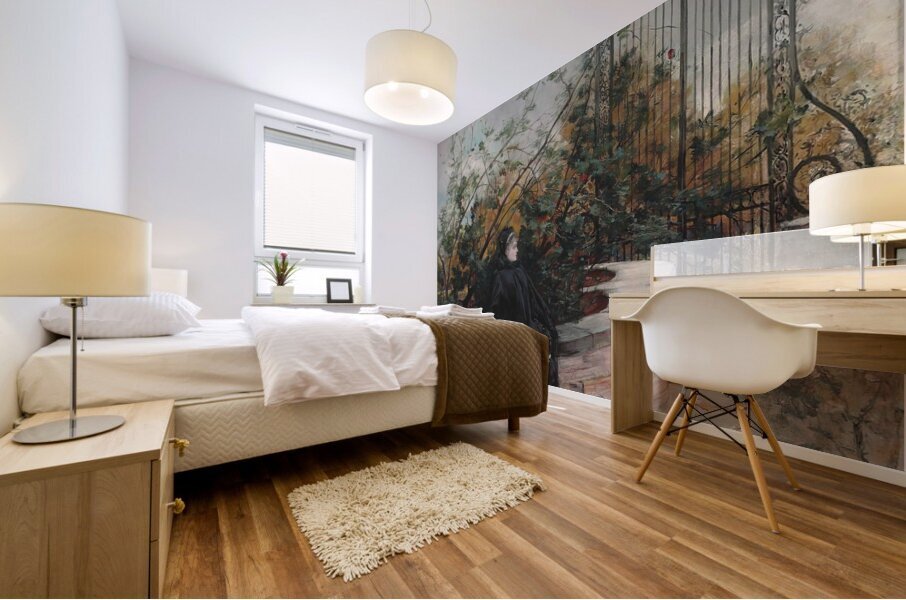 La comtesse de Castiglione by Georges Jules Victor Clairin [1843–1919] Mural print