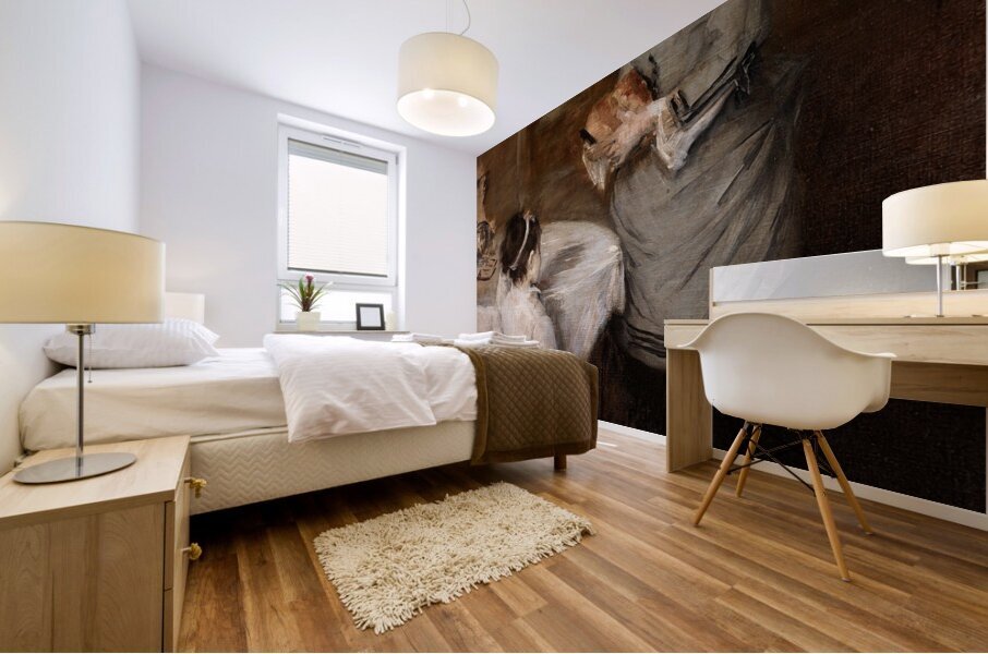 Afternoon Tea [About 1874] by Eva Gonzalès [1849–1883] Mural print