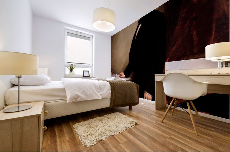 Franklin Pierce [1858] by George Peter Alexander Healy [1813–1894] Mural print