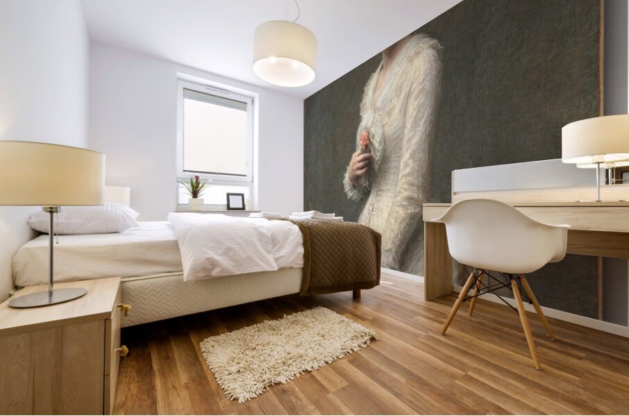 Madame Lerolle [1882] by Henri Fantin–Latour [1836–1904] Mural print