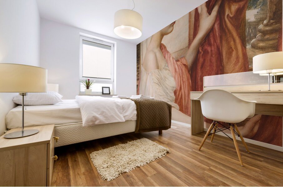 Psyche [1884] by Edward John Poynter [1836–1919] Mural print