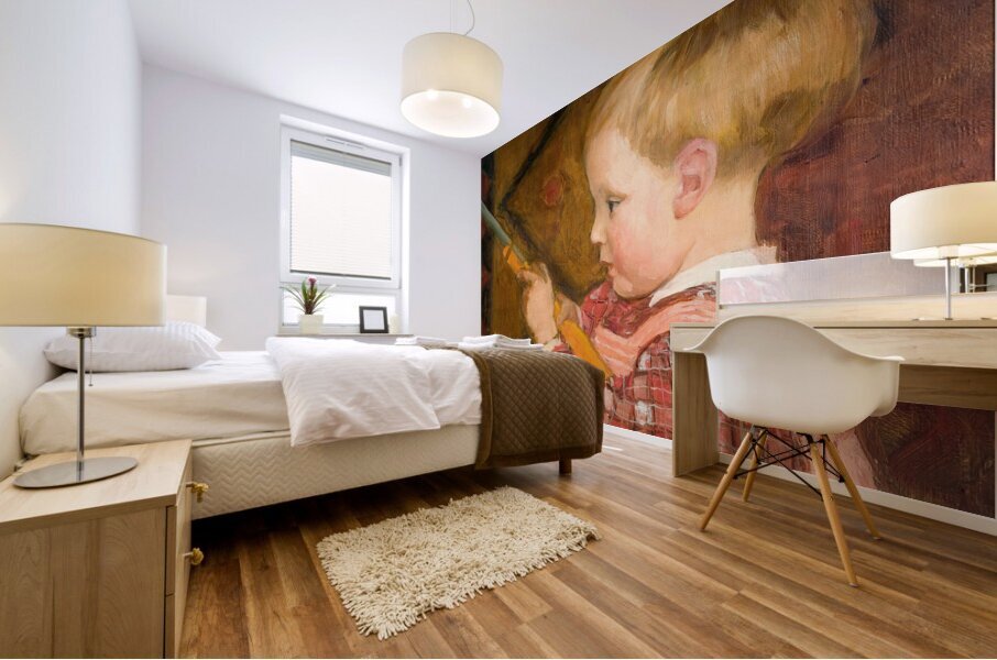 Heikki Taavetti [circa 1898] by Venny Soldan–Brofeldt [1863–1945] Mural print