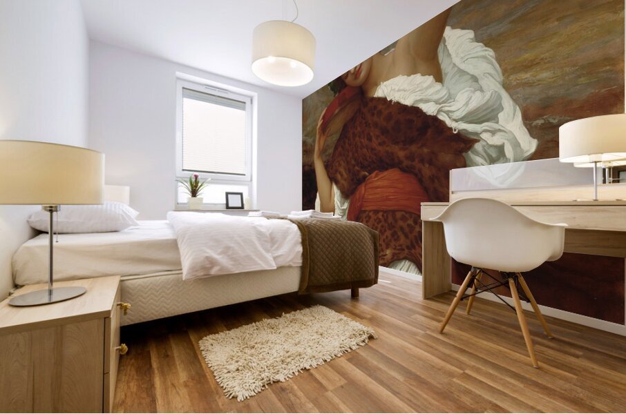 Bacchante by Frederic Leighton [1830–1896] Mural print