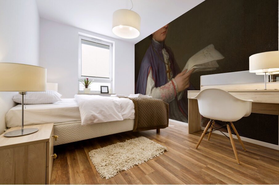 Monsignor Giuseppe Spina [1756–1828] [1798] by Angelica Kauffmann [1741–1807] Mural print