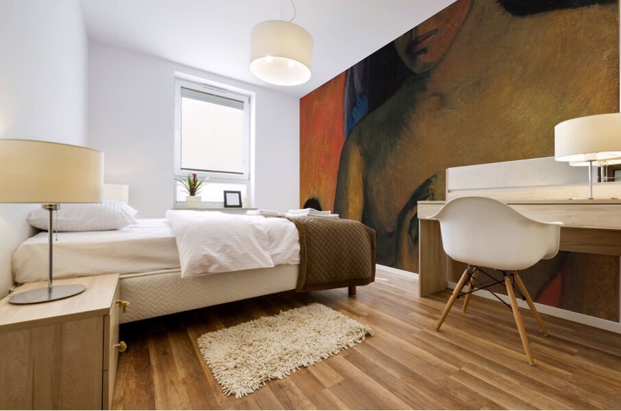 Poèmes barbares [1896] by Paul Gauguin [1848–1903] Mural print