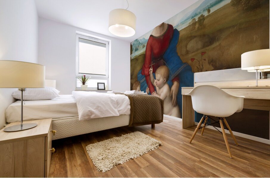 Madonna In The Meadow by Raphael [1483–1520] Mural print