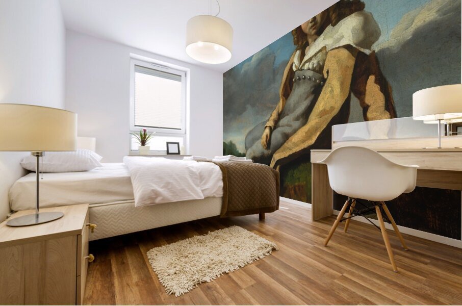 Alfred Dedreux [1810–1860] as a Child [ca. 1819–20] by Théodore Géricault [1791–1824] Mural print