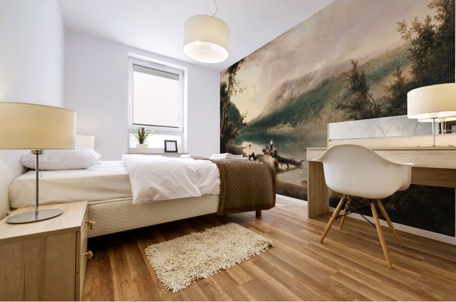 Delaware Water Gap by Thomas Doughty [1793–1856] Mural print