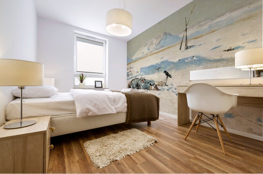 The Fallen Soldier by Vasily Vereshchagin [1842–1904] Mural print