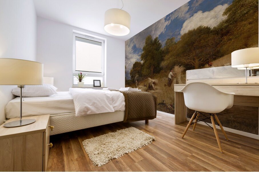 Wheat by John Linnell [1792–1882] Mural print