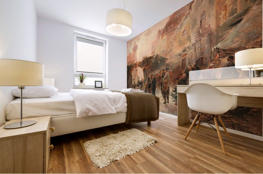 At Christmas Time by Emil Barbarini [1855–1933] Mural print