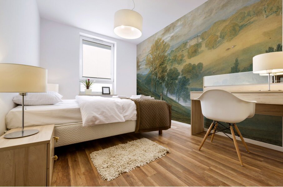 Gledhow Hall. Yorkshire by Joseph Mallord William Turner [1775–1851] Mural print