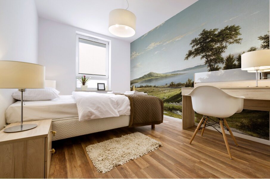 Rhode Island Shore [1858] by Martin Johnson Heade [1819–1904] Mural print