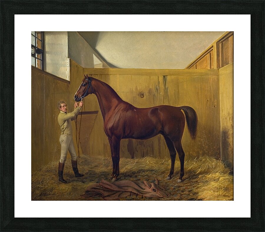 Rubini [1846–1847] by Fritz Thomsen [1819–1891] Picture Frame print