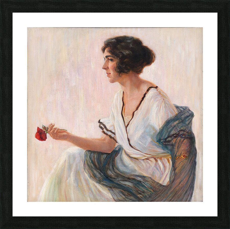 Schönheit [1922] by Eduard Veith [1856–1925] Picture Frame print