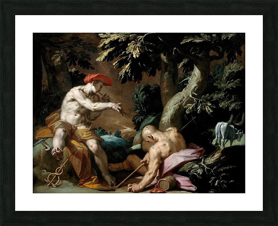 Mercury. Argus and Io [Circa 1592] by Abraham Bloemaert [1564–1651] Picture Frame print