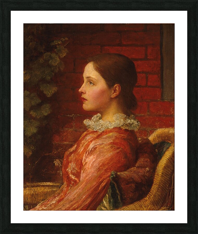 Alice [1883] by George Frederic Watts [1817–1904] Picture Frame print