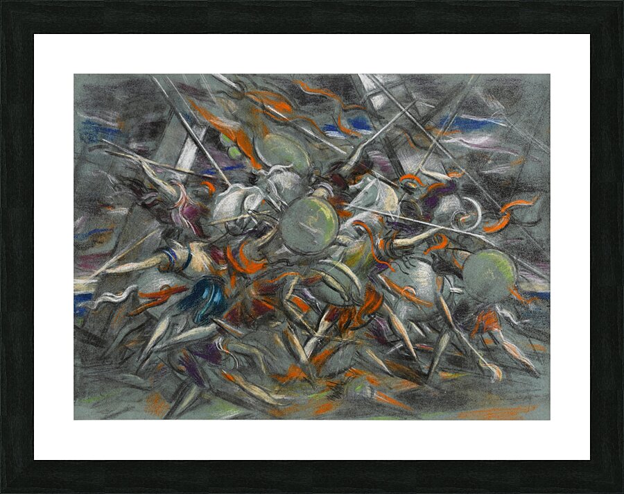 Untitled by Félix Del Marle [1889–1952] Picture Frame print