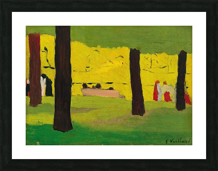 Le Banc Rose by Édouard Vuillard [1868–1940] Picture Frame print