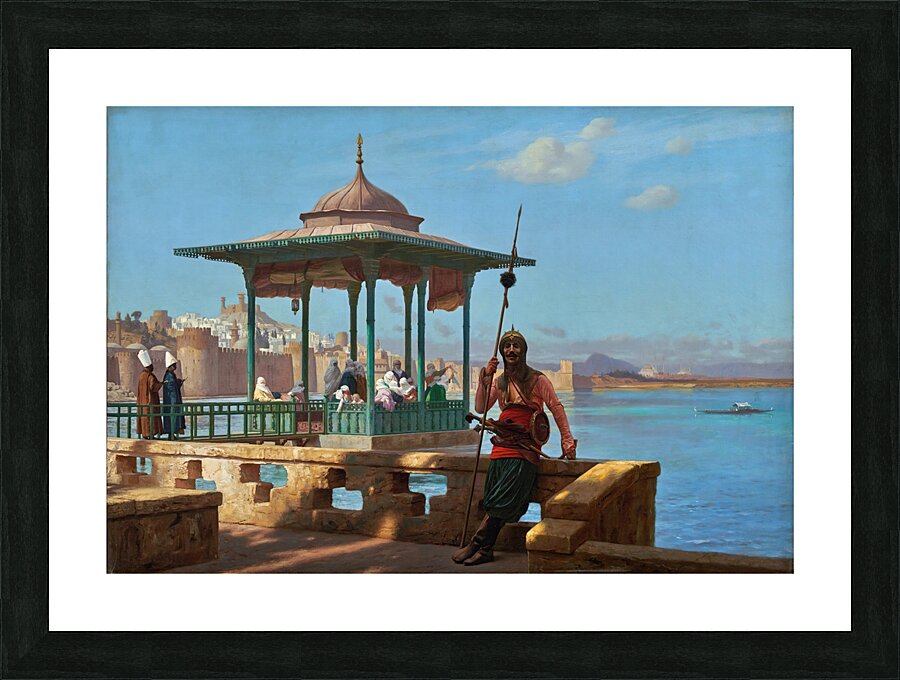 The Harem In The Kiosk by Jean–Léon Gérôme [1824–1904] Picture Frame print