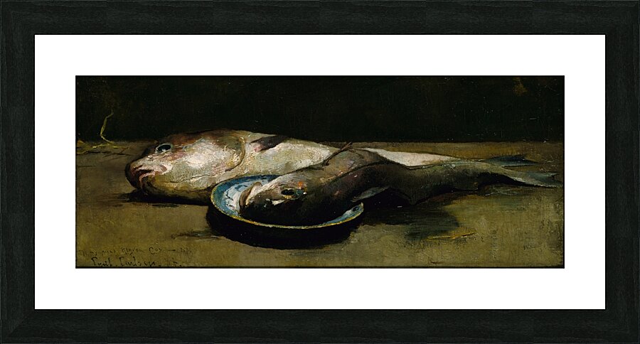 Haddock [1886] by Emil Carlsen [1848–1932] Picture Frame print