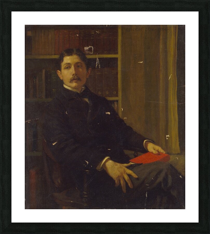 Portrait Of Mr. Wiley [1894] by Kenyon Cox [1856–1919] Picture Frame print