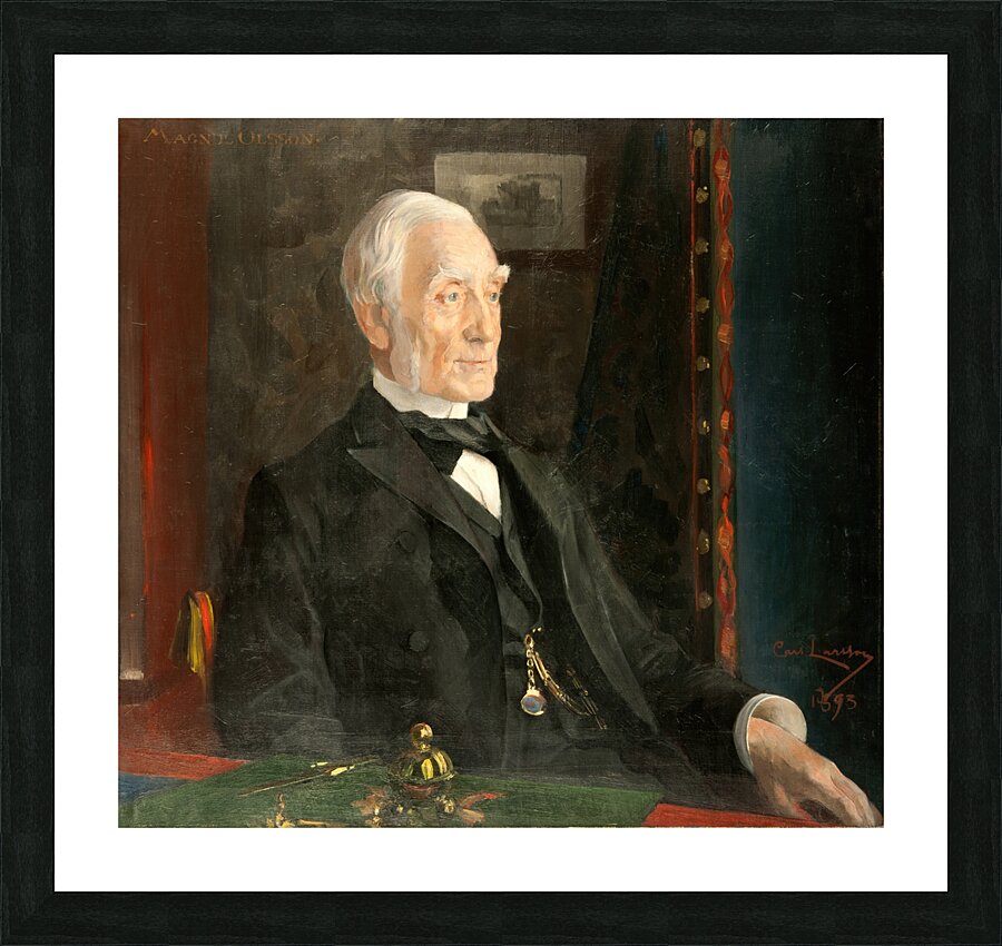 Magnus Olsson [1893] by Carl Larsson [1853–1919] Picture Frame print