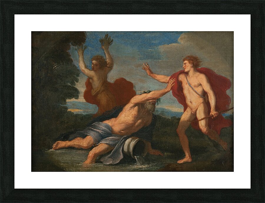 Apollo and Daphne by Placido Costanzi [1702–1759] Picture Frame print
