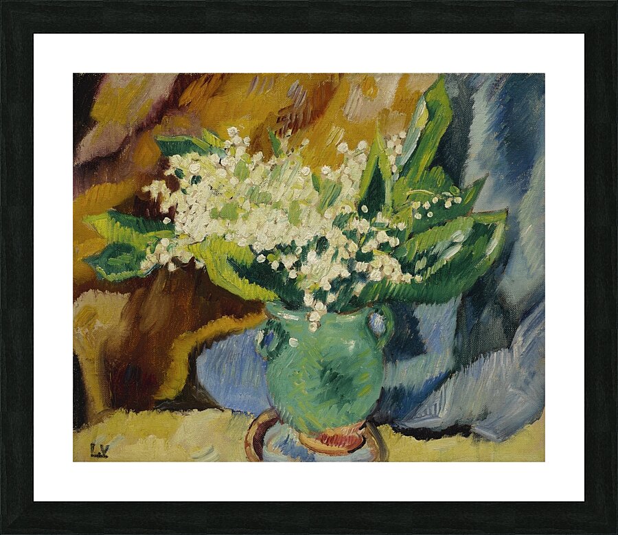 Le Pot de muguet by Louis Valtat [1869–1952] Picture Frame print