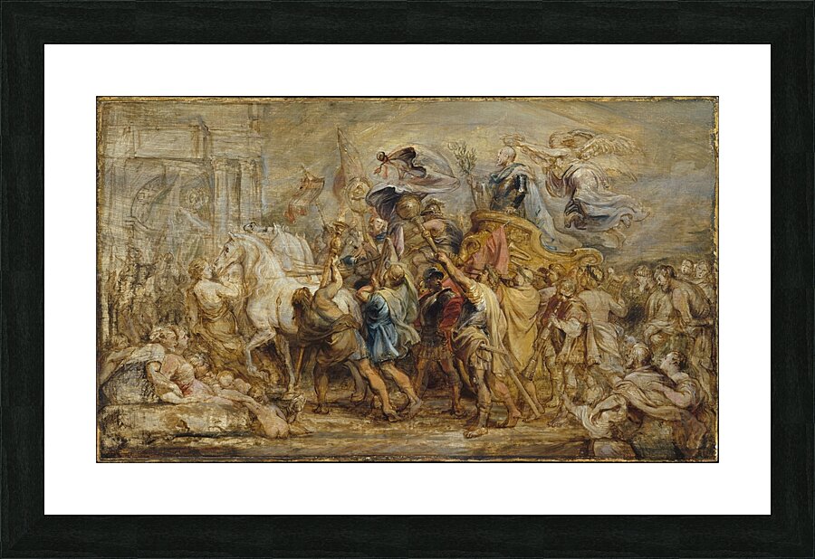 The Triumph of Henry IV [ca. 1630] by Peter Paul Rubens [1577–1640] Picture Frame print