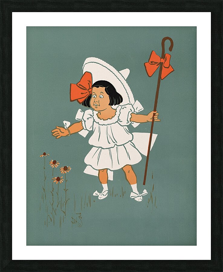 Denslow’s Mother Goose Pl 32 [1901] by William Wallace Denslow [1856–1915] Picture Frame print