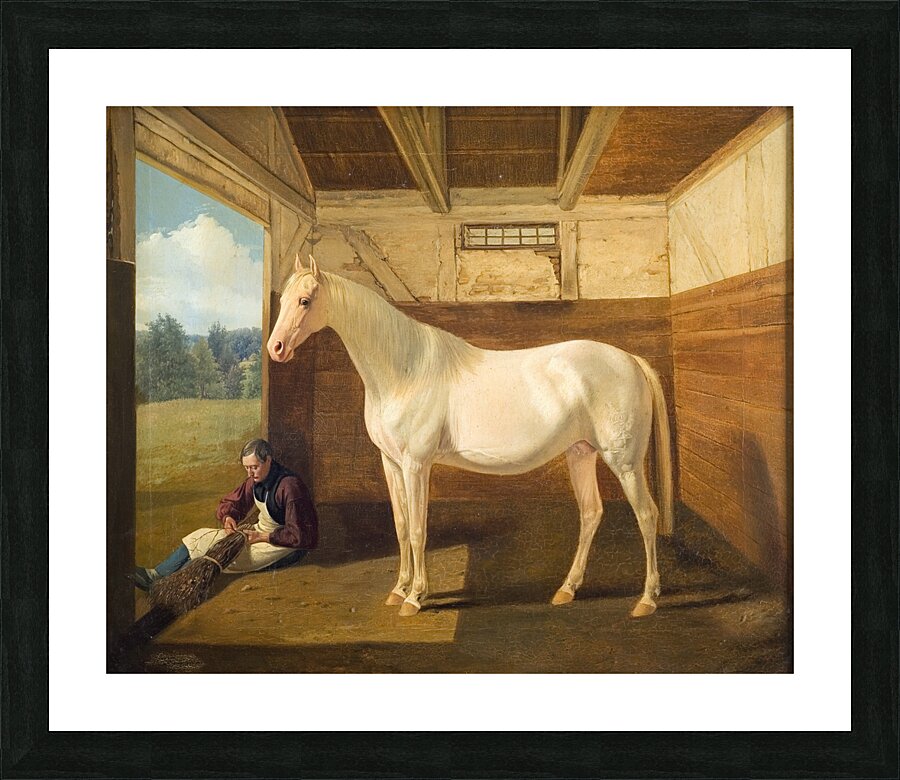 Svanhvide [1839–1849] by Fritz Thomsen [1819–1891] Picture Frame print