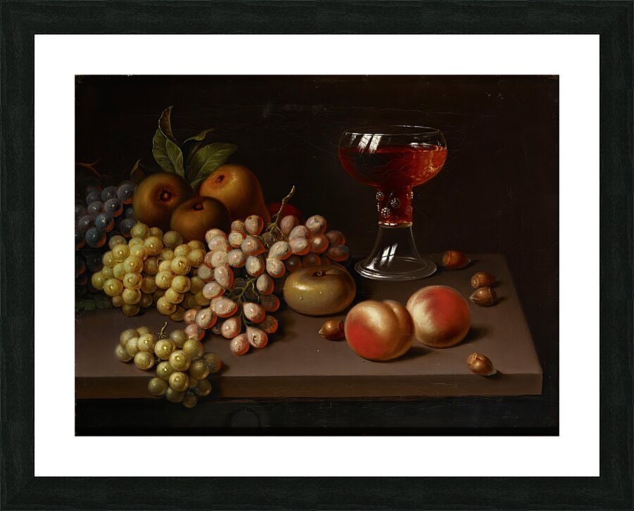 Still Life With Fruit. Copy After Jac. Stockmann by Johan Erik Lindh [1793–1865] Picture Frame print