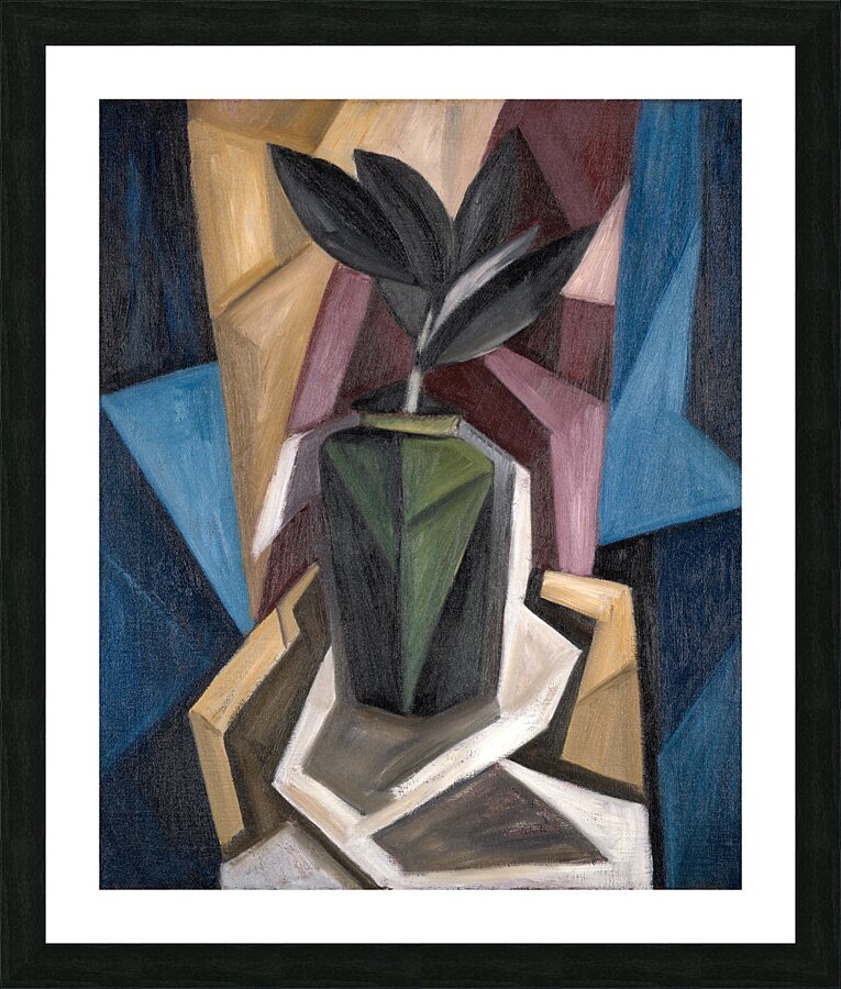 Rubber Plant [1920] by Marsden Hartley [1877–1943] Picture Frame print