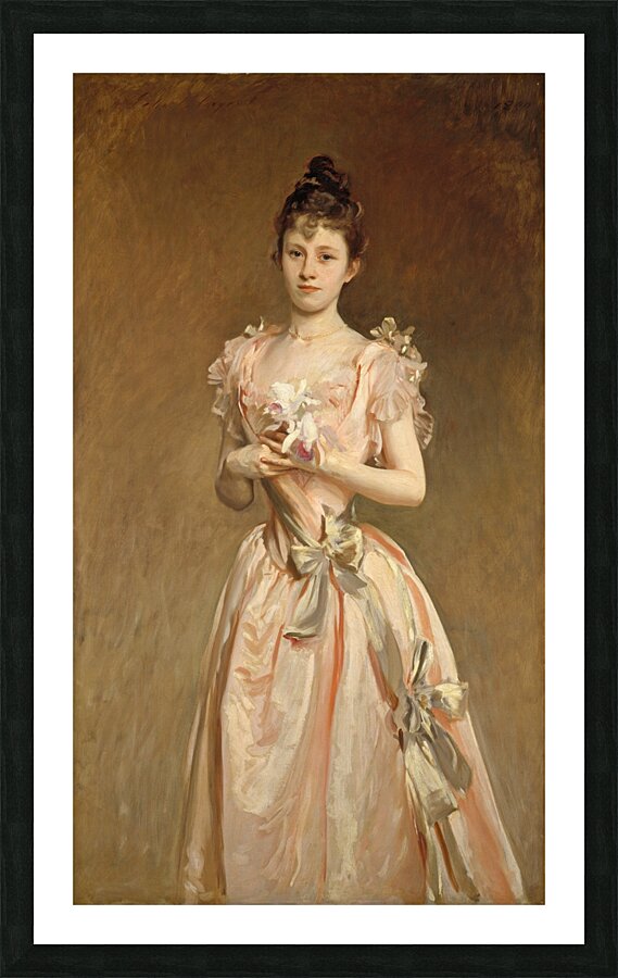 Miss Grace Woodhouse [1890] by John Singer Sargent [1856–1925] Picture Frame print