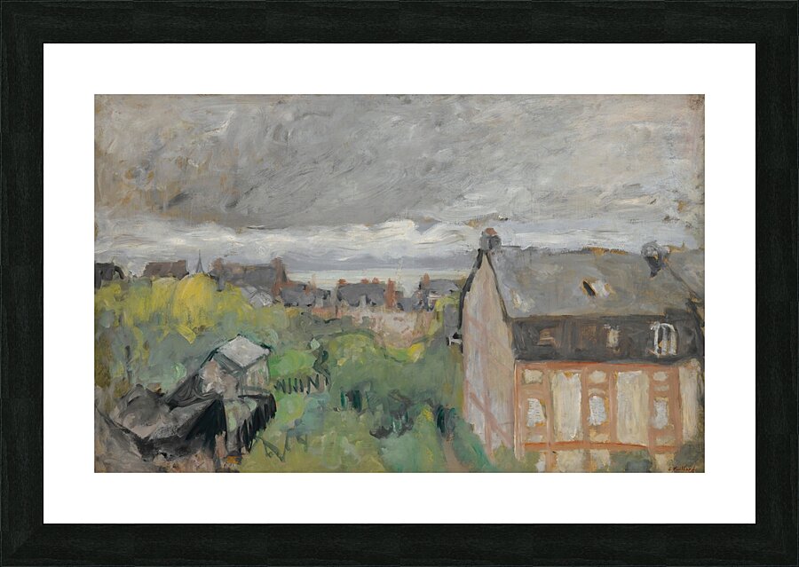 Les Toits Mauves [1909] by Édouard Vuillard [1868–1940] Picture Frame print