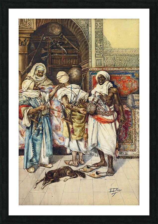 The Guards by Antonio Rivas [1845–1911] Picture Frame print